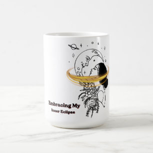 Mug Embrasser mon éclipse intérieure Art en ligne luna