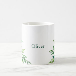 Mug Emerald Fern Personnalisé