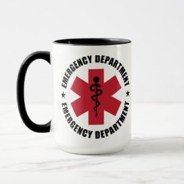 Mug Emergency Department Star of Life Medical Emblem