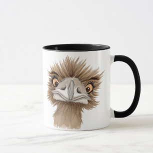 Mug Émeu australien Animé mignon