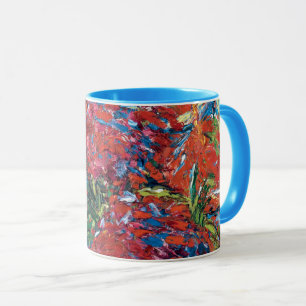 Mug Emil Nolde Fleurs Rouges Expressionnisme Beaux-Art