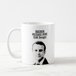 MUG EMMANUEL MACRON PERSONNALISÉ