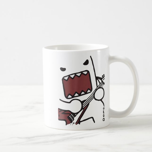 Mug Emo Scence Guitar Domo Y2k Japanese  (Droite)