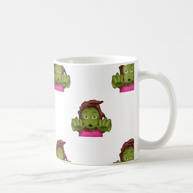 Mug emoji zombie femme (Droite)