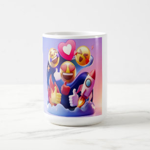 Mug Emojis Lance Une Aventure Amusante Et Colorée