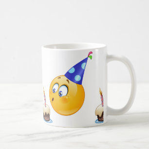 Mug émoticône anniversaire