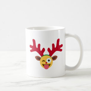 Mug émotion des rennes de xmas