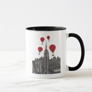 Mug Empire State Building et Red Hot Air Ballots