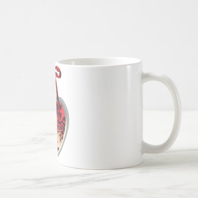 Mug Emplacement du coeur (Droite)