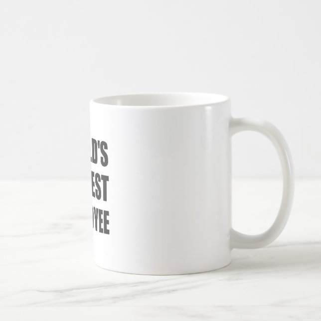 Mug Employé d'Okayest du monde (Droite)