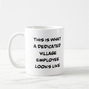 Mug employé du village, dévoué