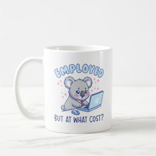 Mug Employé Mais À Quel Prix Humour De Bureau Drôle
