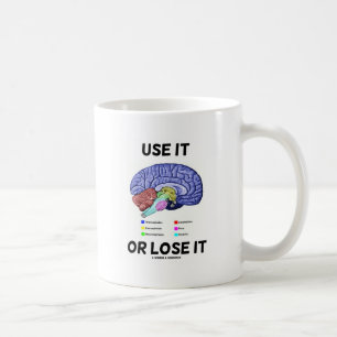 Mug Employez-le ou perdez-le (dire d'humour d'anatomie