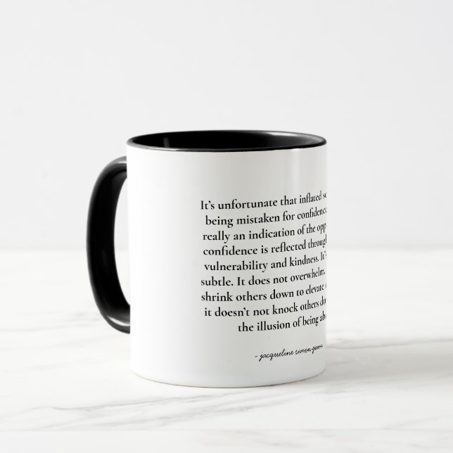 Mug Empowering quote (Devant gauche)
