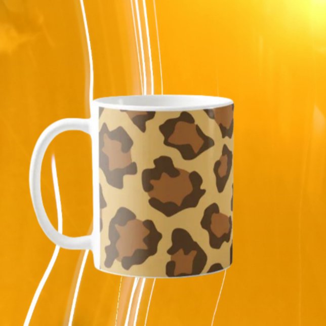 Mug Empreinte de léopard (Créateur téléchargé)