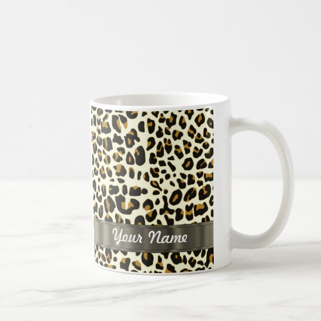 Mug empreinte de léopard (Droite)