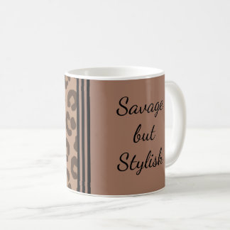 Mug Empreinte de léopard économe mais élégant