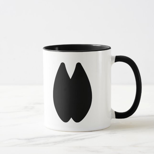 Mug Empreinte de pas d'alpaga (Droite)