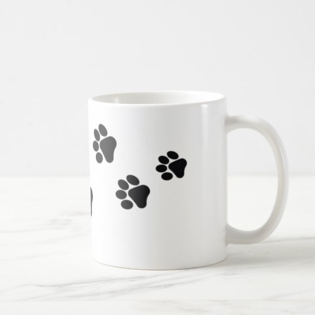 Mug Empreinte de patte (Droite)