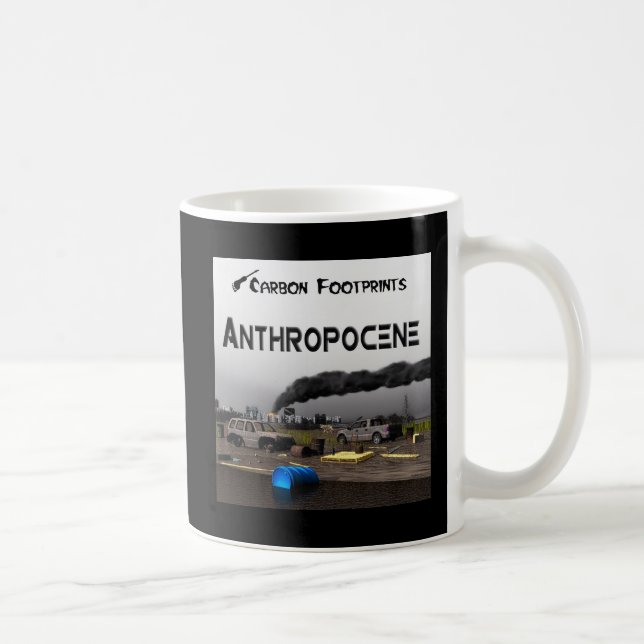 Mug Empreintes Carbone - Anthropocène (Droite)