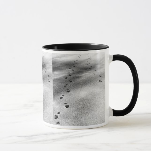Mug Empreintes de neige (Droite)
