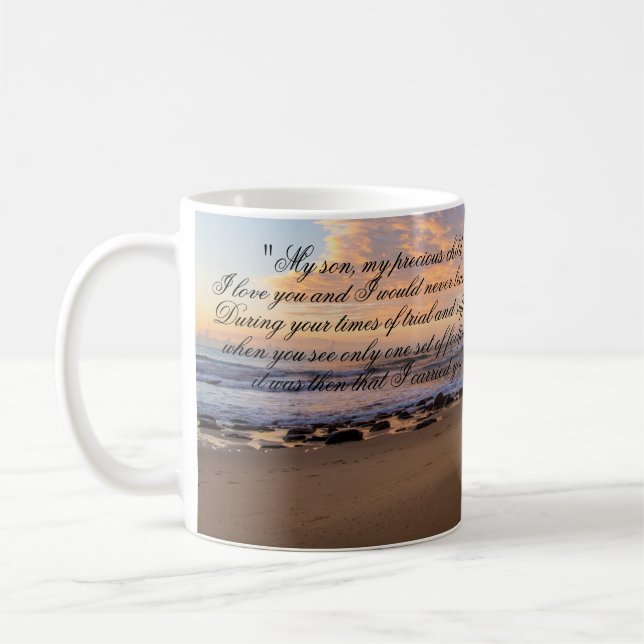 Mug Empreintes Inspirationnelles se terminant (Gauche)