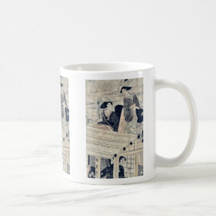 Mug En appréciant une rivière croisez par Kitagawa,