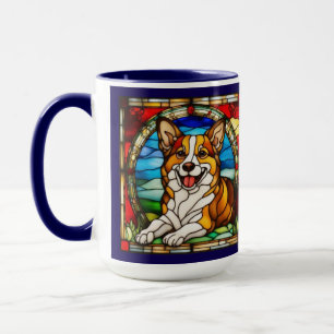 Mug en céramique Corgi gallois mignon