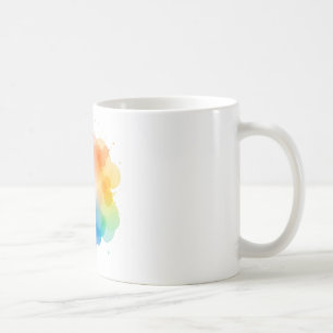 Mug en céramique couleur peinture Abstraite - Arti