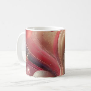 Mug en céramique d'art Abstrait