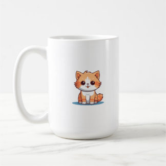 Mug en céramique de chat mignon | Cadeau parfait p