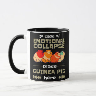 Mug En Coque De L'Effondrement Émotionnel Animal Guiné