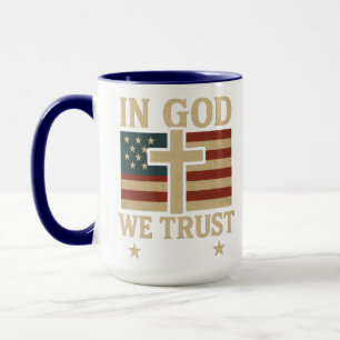 Mug En Dieu, nous faisons confiance