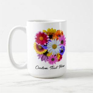 Mug En Fleur - Bouquet floral rond