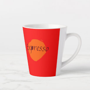 Mug en latte Expresso moderne