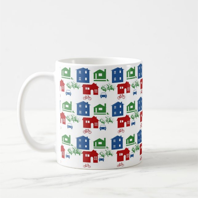 Mug en l'honneur de Mister Rogers -quartier (Gauche)