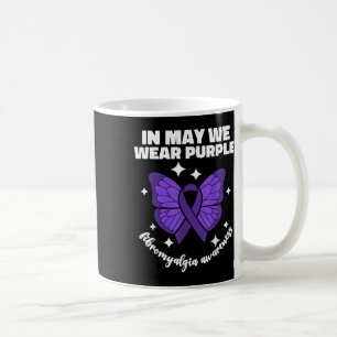 Mug En Mai Nous Portons Violet Pour La Fibromyalgie M
