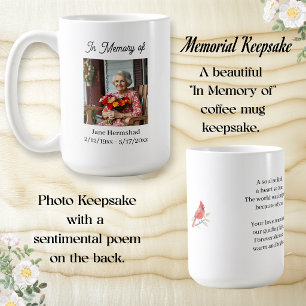 Mug En mémoire de Cadeau de souvenir photo
