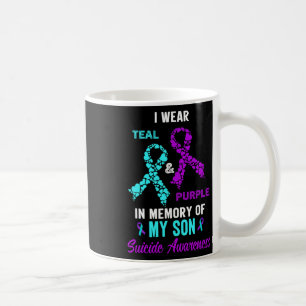 Mug En Mémoire De Mon Fils Maman Papa Prévention Du Su