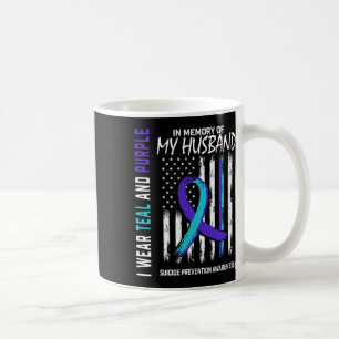 Mug En Mémoire De Mon Mari Suicide Sensibilisation Pré