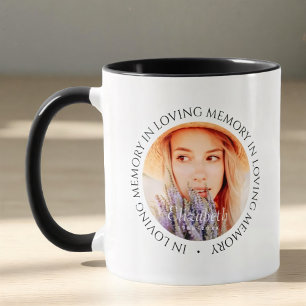 Mug En Mémoire Simple Moderne Photo Personnalisée