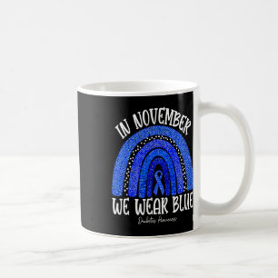 Mug En Novembre Nous Portons Blue Diabetes Sensibilisa
