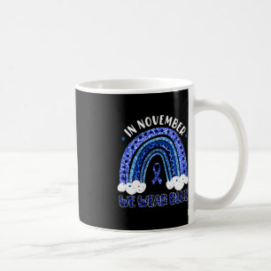 Mug En Novembre, Nous Portons Le Diabète Ciel Ciel Ble