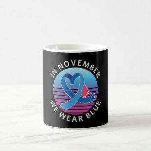 Mug En novembre, nous portons le mois de sensibilisati