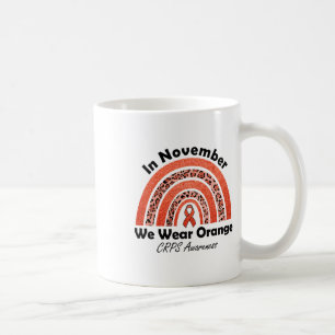 Mug En Novembre Nous Portons Orange Rainbow Crps Sensi