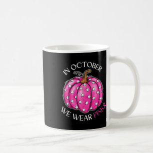 Mug En Octobre Nous Portons Le Ghost Ghost Witch Cance