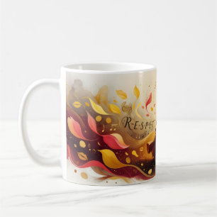 Mug en or Art Respectueux de l'Âme