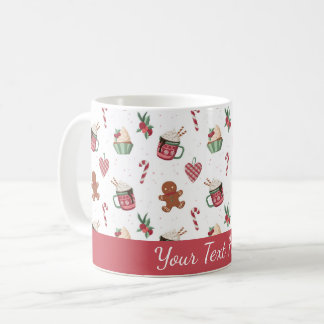 Mug en pain d'épices personnalisé adorable