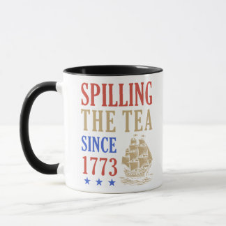 Mug En répandant le thé depuis 1773 Drôle de paresseux