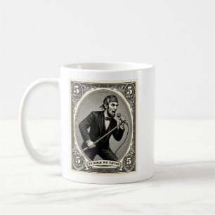 Mug En Rock We Trust 5 Roches Lincoln Chanteur